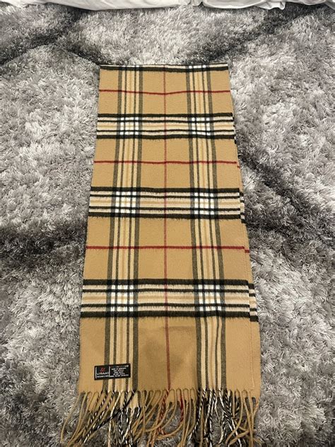 counterfeit burberry scarf|Burberry look alike wool scarf.